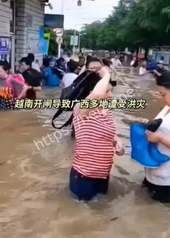 越南泄洪广西谣言